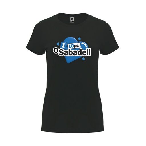 Samarreta dona I LOVE BSABADELL - Ops